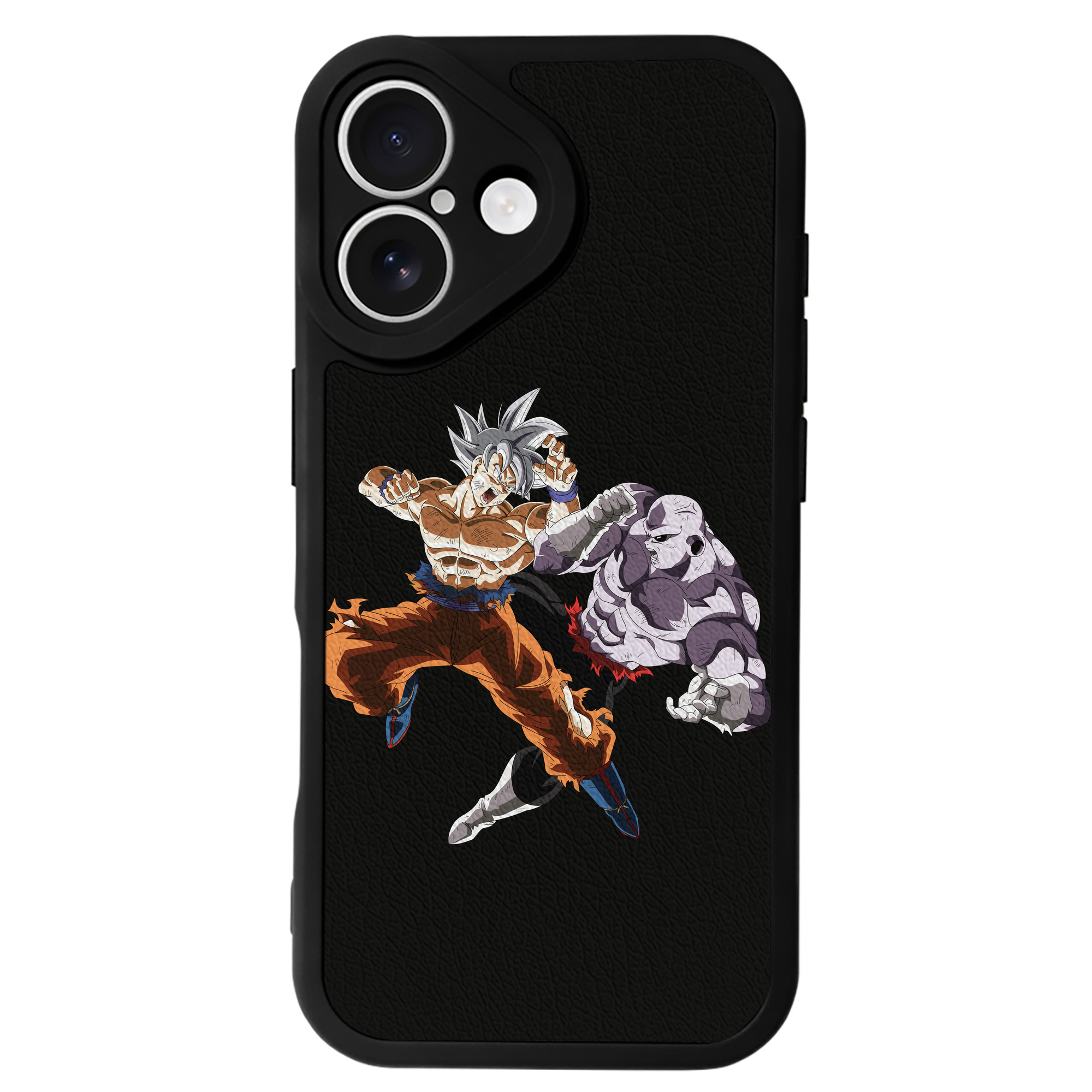（画像用） ドラゴンボール 孫悟空（そん ごくう）Son Goku カカロット DRAGON BALL Kakarotto 【iPhone 16シリーズ対応】シリコンスマホケース（レザー調） 材質：シリコン